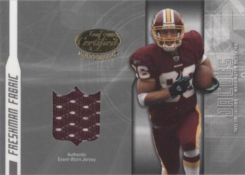 2003 Leaf Certified Materials Taylor Jacobs #FF-167