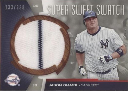 2006 Upper Deck Sweet Spot - Jason Giambi #SW-JG