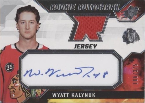 2021-22 SPx - Wyatt Kalynuk #WK