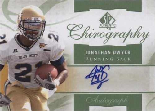 2010 SP Authentic Jonathan Dwyer #CH-JD