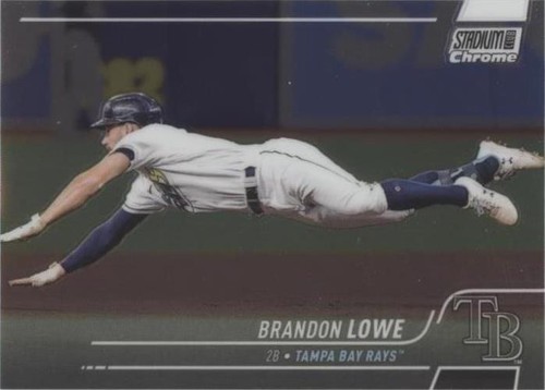 2022 Topps Stadium Club Chrome - Brandon Lowe #154