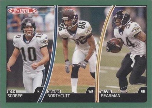 2007 Topps Total Alvin Pearman Dennis Northcutt Josh Scobee #44