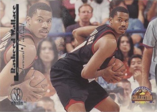 1996 Score Board Autographed Collection - Rasheed Wallace #8
