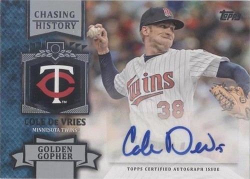 2013 Topps - Cole De Vries #CHA-CD
