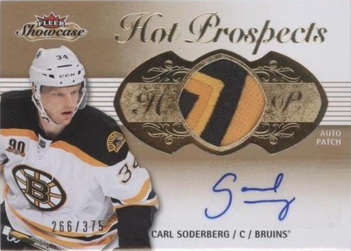 2013-14 Fleer Showcase - Carl Soderberg #169