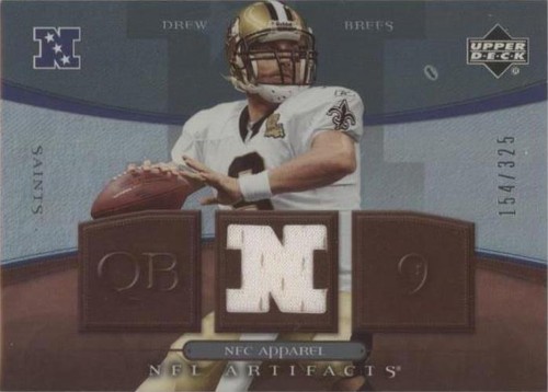 2007 Upper Deck Artifacts Drew Brees #NFC-DB