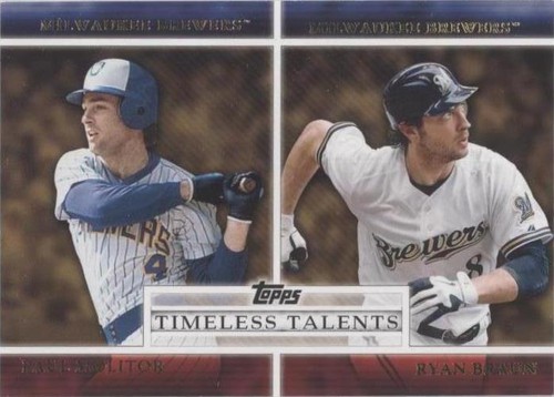 2012 Topps - Paul Molitor Ryan Braun #TT-1