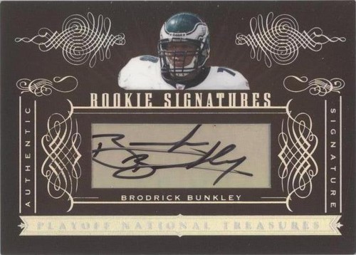 2006 Playoff National Treasures Brodrick Bunkley #155