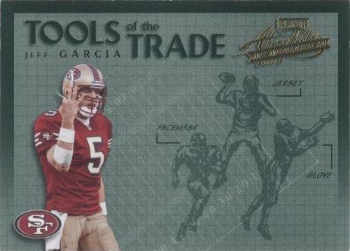 2002 Playoff Absolute Memorabilia Jeff Garcia #TT-30