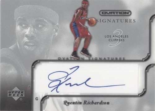 2002-03 Upper Deck Ovation - Quentin Richardson #QR