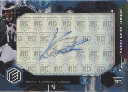 2021 Panini Elements Kenneth Gainwell #RNS-KGA