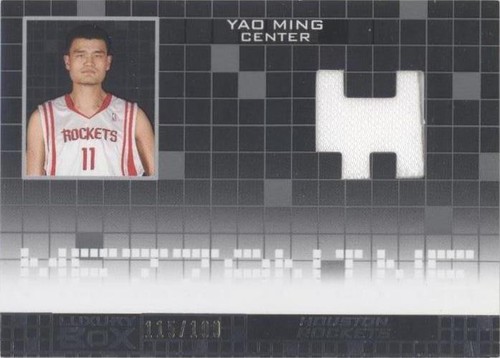2007-08 Topps Luxury Box - Yao Ming #MR-YM