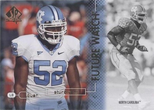 2011 SP Authentic Quan Sturdivant #130