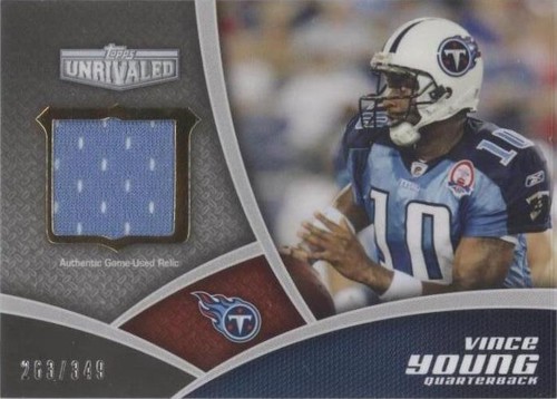 2010 Topps Unrivaled Vince Young #UVR-VY