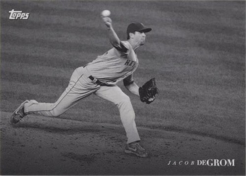 2020 Topps On Demand Black & White - Jacob deGrom #38
