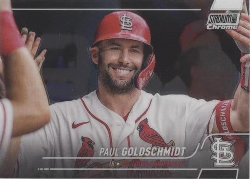 2022 Topps Stadium Club Chrome - Paul Goldschmidt #158