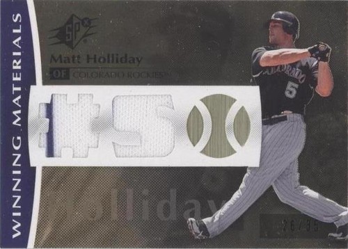 2008 SPx - Matt Holliday #WM-MH