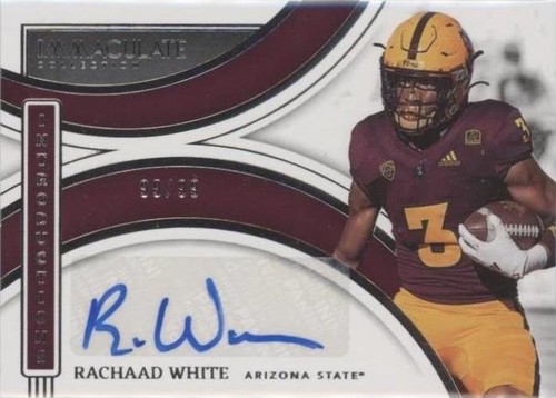 2022 Panini Immaculate Collection Collegiate Rachaad White #II-RWH