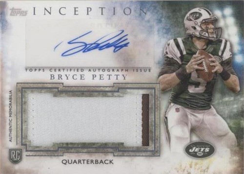 2015 Topps Inception Bryce Petty #AJP-BP