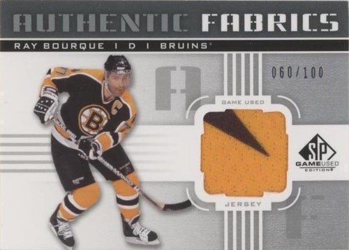 2011-12 SP Game Used Edition - Ray Bourque #AF-RB