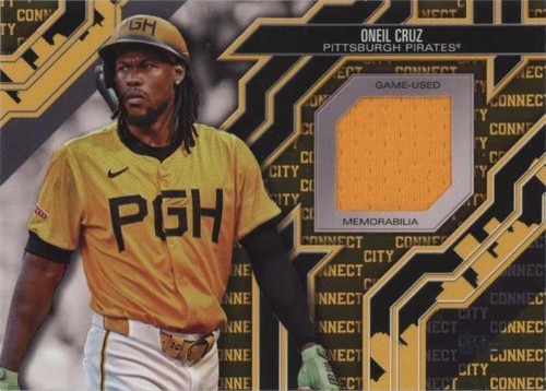 ONEIL CRUZ TOPPS 直筆サインカード Oneil Cruz Autographed 2023 Topps Card #285 Auto Grade Gem