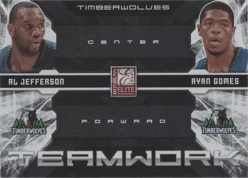 2009-10 Donruss Elite - Ryan Gomes/Al Jefferson #17