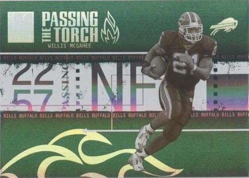 2005 Donruss Elite Willis McGahee #PT-4