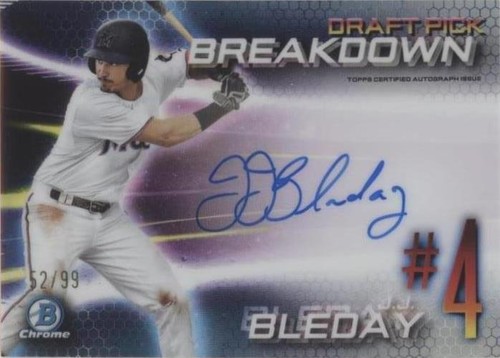 2019 Bowman Draft - JJ Bleday #BSBA-JJB