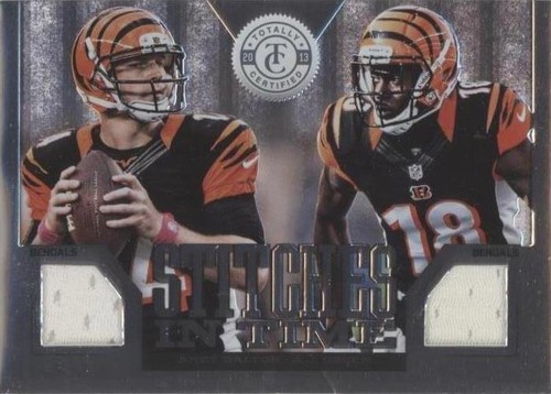 2013 Panini Totally Certified A.J. Green Andy Dalton #27