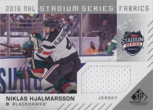2016-17 SP Game Used - Niklas Hjalmarsson #CB-NH