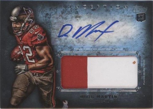 2012 Topps Inception Doug Martin #AJP-DM