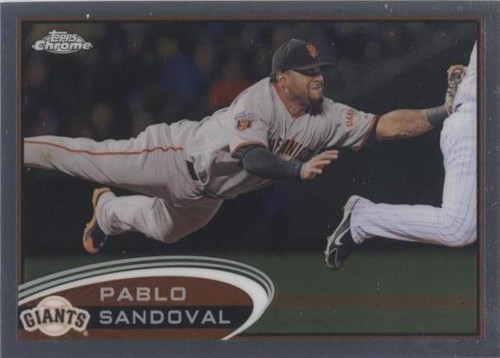 2012 Topps Chrome - Pablo Sandoval #139