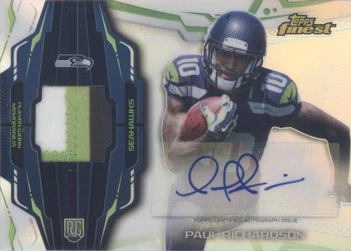 2014 Topps Finest Paul Richardson #RAP-PR