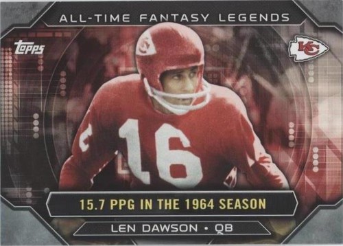 2015 Topps Len Dawson #ATFL-LD