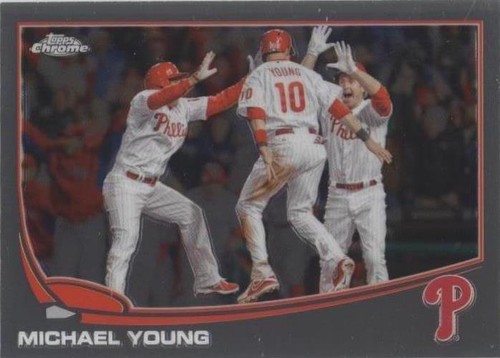 2013 Topps Chrome Update - Michael Young #MB-25