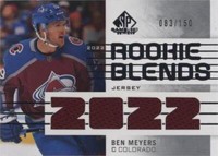 2022-23 Upper Deck SP Game Used - Ben Meyers #RB-BM