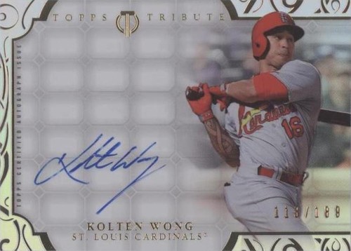 2015 Topps Tribute - Kolten Wong #TA-KW