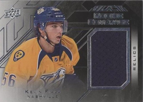 2015-16 UD Black - Kevin Fiala #RCOV-KF