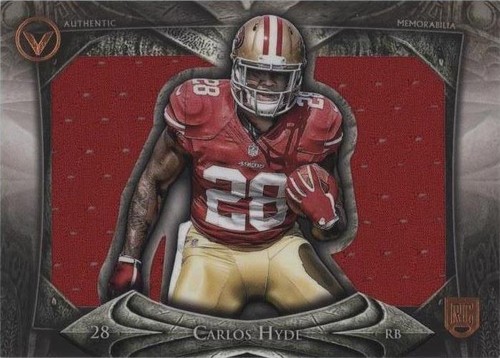 2014 Topps Valor Carlos Hyde #VJR-CH
