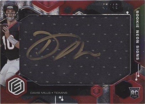 2021 Panini Elements Davis Mills #RNS-DMI