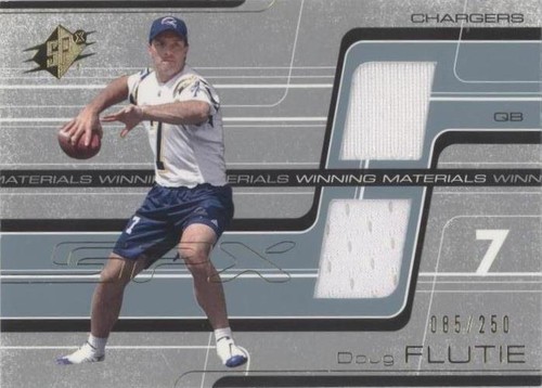 2001 SPx Doug Flutie #WM-DF