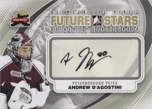 2011-12 In the Game Between the Pipes - Andrew D'agostini #A-AD