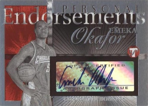 2004-05 Topps Pristine - Emeka Okafor #PE-EO