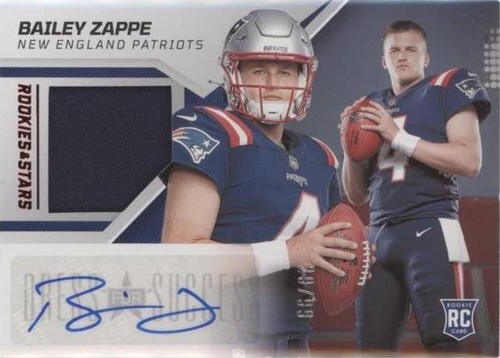 2022 Panini Rookies & Stars Bailey Zappe #DS-BZ