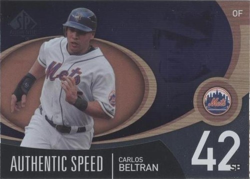 2007 SP Authentic - Carlos Beltran #AS-9