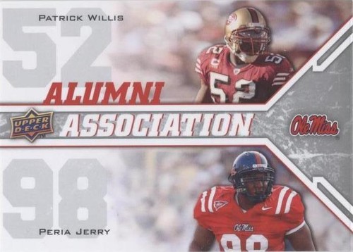2009 Upper Deck Draft Edition Patrick Willis Peria Jerry #241