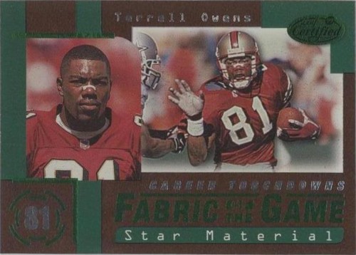 1999 Leaf Certified Terrell Owens #FG42