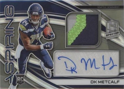 2019 Panini Spectra DK Metcalf #APA-7