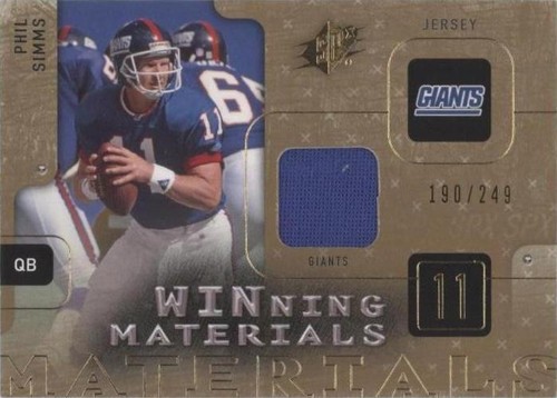 2009 SPx Phil Simms #W-PS