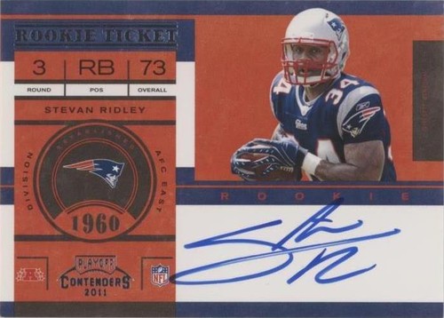2011 Playoff Contenders Stevan Ridley #214